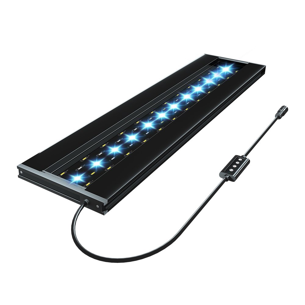 Nautieye FG147 aquarium Plant light 30cm Reef Waterproof coral Full spectrum full color led lamp fish tank clip light