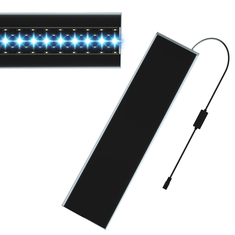 Nautieye FG147 aquarium Plant light 30cm Reef Waterproof coral Full spectrum full color led lamp fish tank clip light