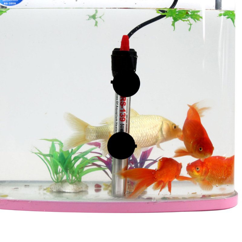 Stainless Steel Submersible Aquarium Heater Aquarium Fish Tank Temperature Thermostat Heating Rod RS-139 RS-179