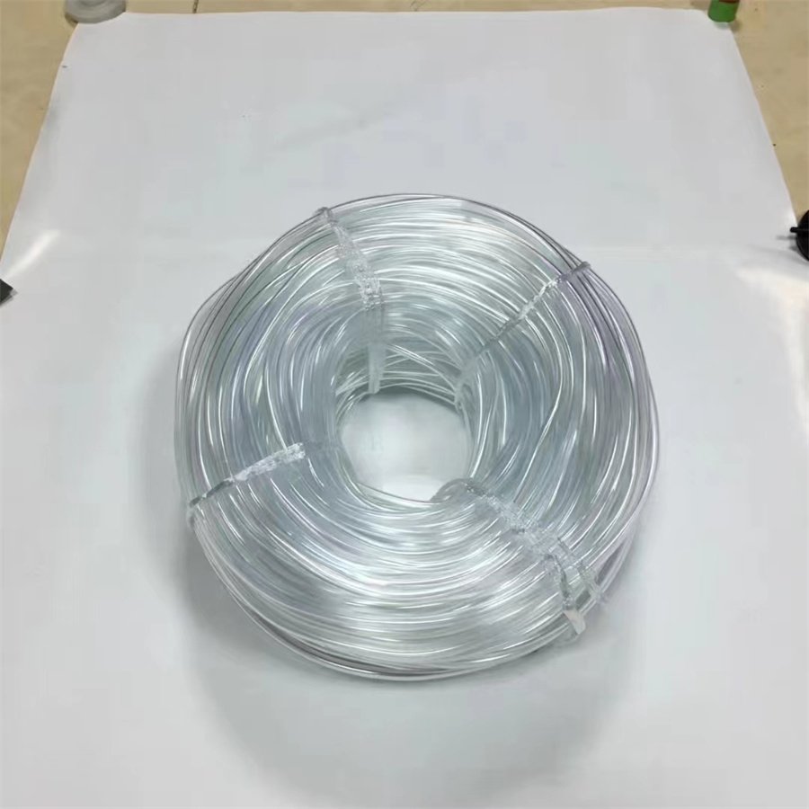 aquarium & accessories aquatic oxygenate plastic pp rubber transparent silicon flexible air hose tube for live fish tank