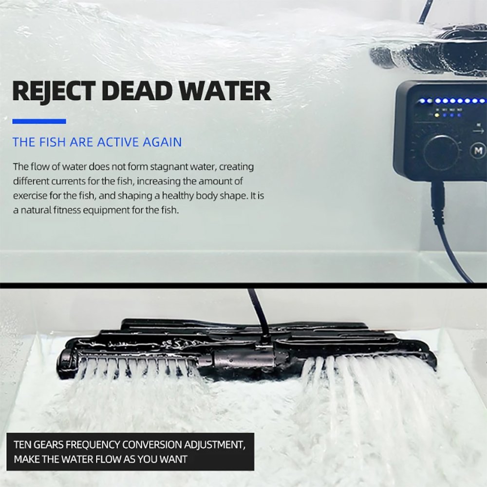 Jebao Silent Cross Flow Pump SCP 70 120 150 180 With WiFi Control Cycle Wave Maker Surf Pumps For Fish Tank Aquarium Accessoires