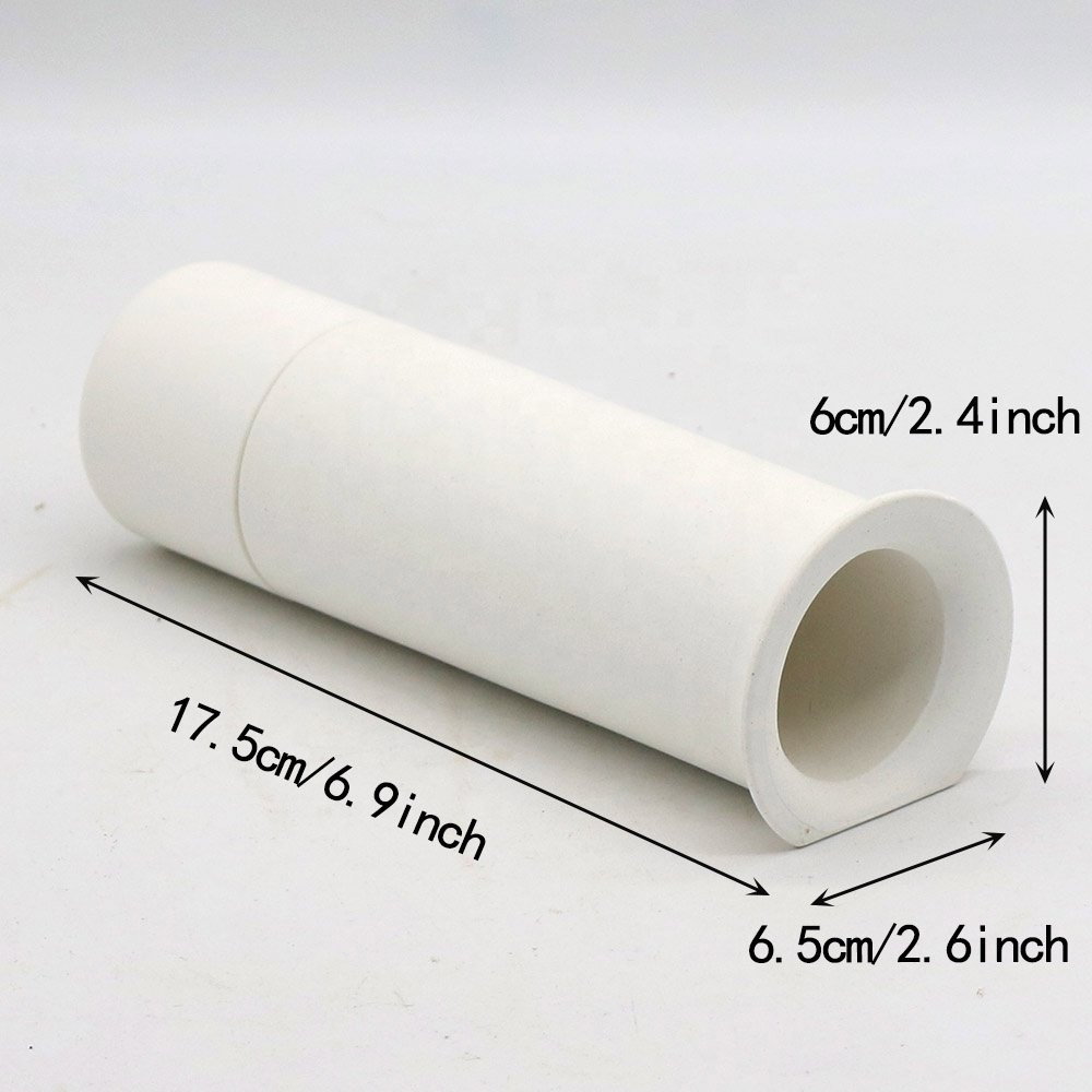 White Ceramic Aquarium Decorations Cave Betta Fish Tank Accessories Rock Cave Decor for Shrimp Cichlid Hiding Breeding