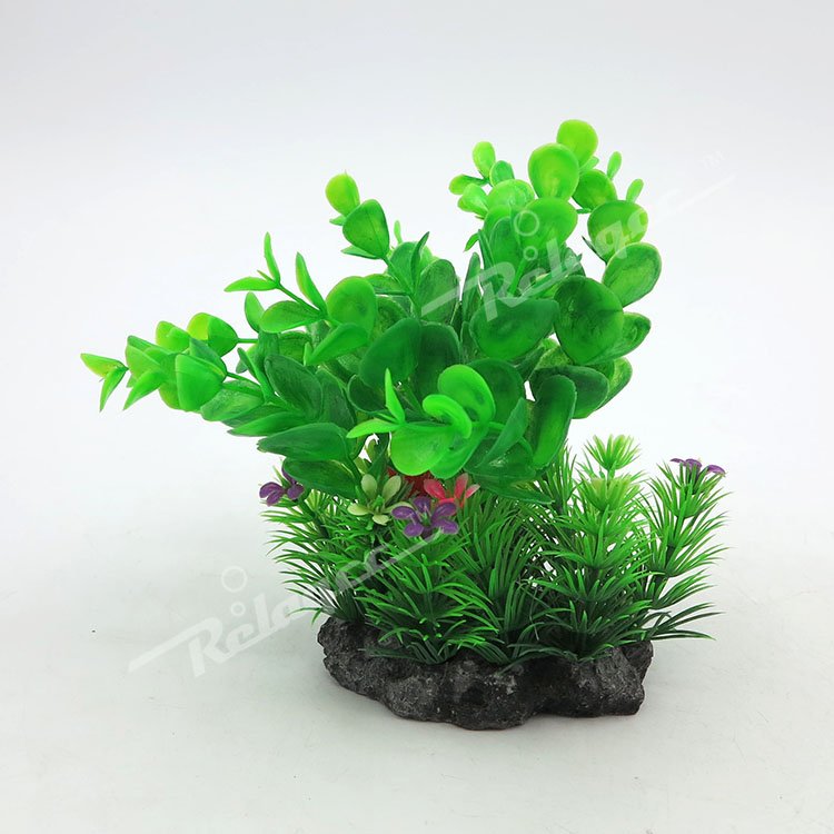 Fish Tank Aquarium plastic plants Grass Artificial Plastic Water Plant for fish tank landscaping Wholesale Aquarium Plastic