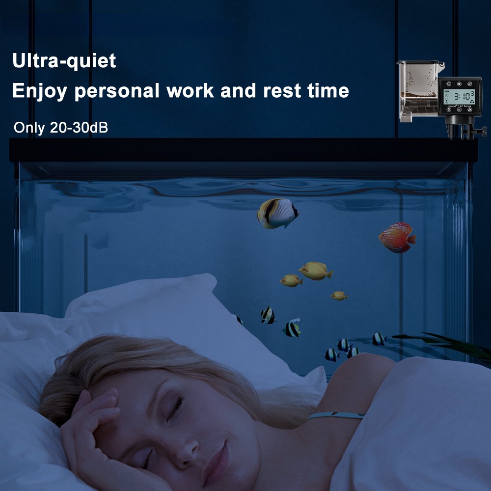 Jebao Automatic Aquarium Feeder Intelligent Fish Tank Digital Timing Wifi Wireless Remote Control Tanks Accessories