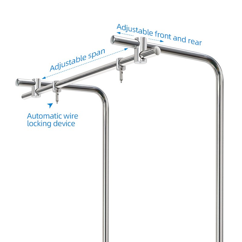 WEEKAQUA DJ-H-H90 Stainless aquarium light hanger bracket 40 gallon aquarium tank stand