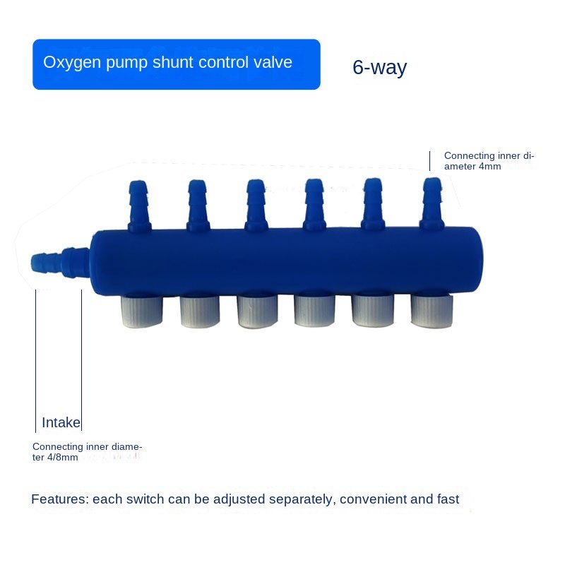 zhenshi Fish tank oxygen pump accessories (gas pipe diverter, gas distributor)