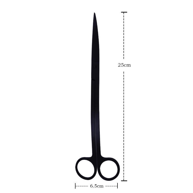 Hot Selling Stainless Steel Aquarium Clipper Scissor Curve Wave Grass Tool Water Grass Cleaning Tools