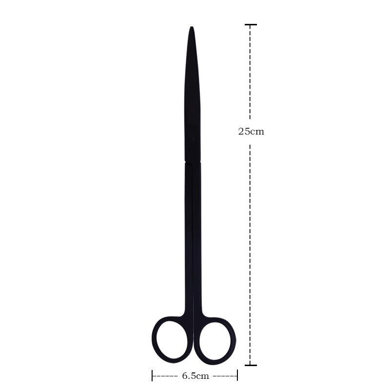 Hot Selling Stainless Steel Aquarium Clipper Scissor Curve Wave Grass Tool Water Grass Cleaning Tools