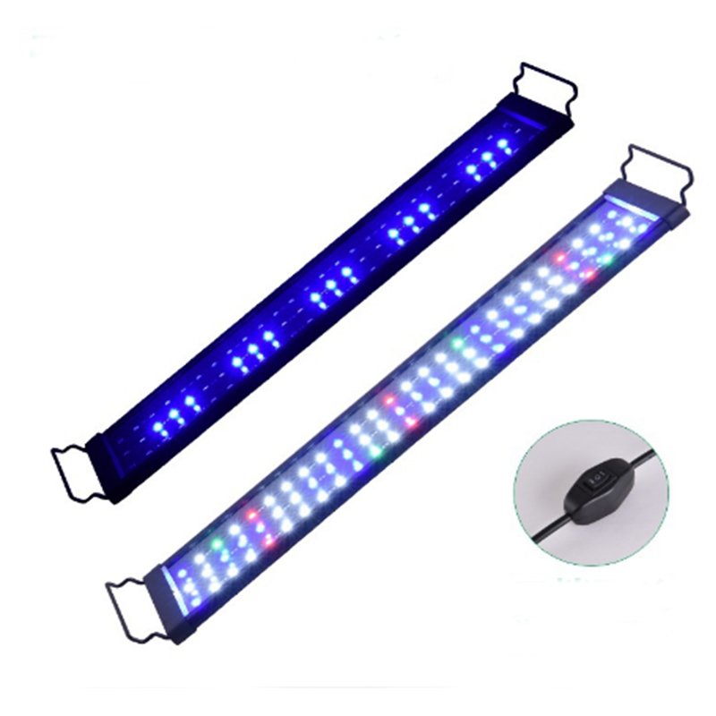 Planted aquarium light full spectrum led fish tank light bar dimmable microgreen marine/reef aquarium led lighting