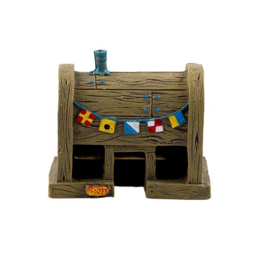 Aquarium landscaping Pineapple House Avoidance hole Fish tank landscaping cartoon Ornaments Fish and shrimp Shelter