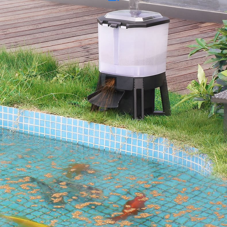 SUNSUN CFF-206 Automatic Aquarium Auto Koi Timer Goldfish Shrimp Tube 30 Liters Garden Fish Pond Feeder