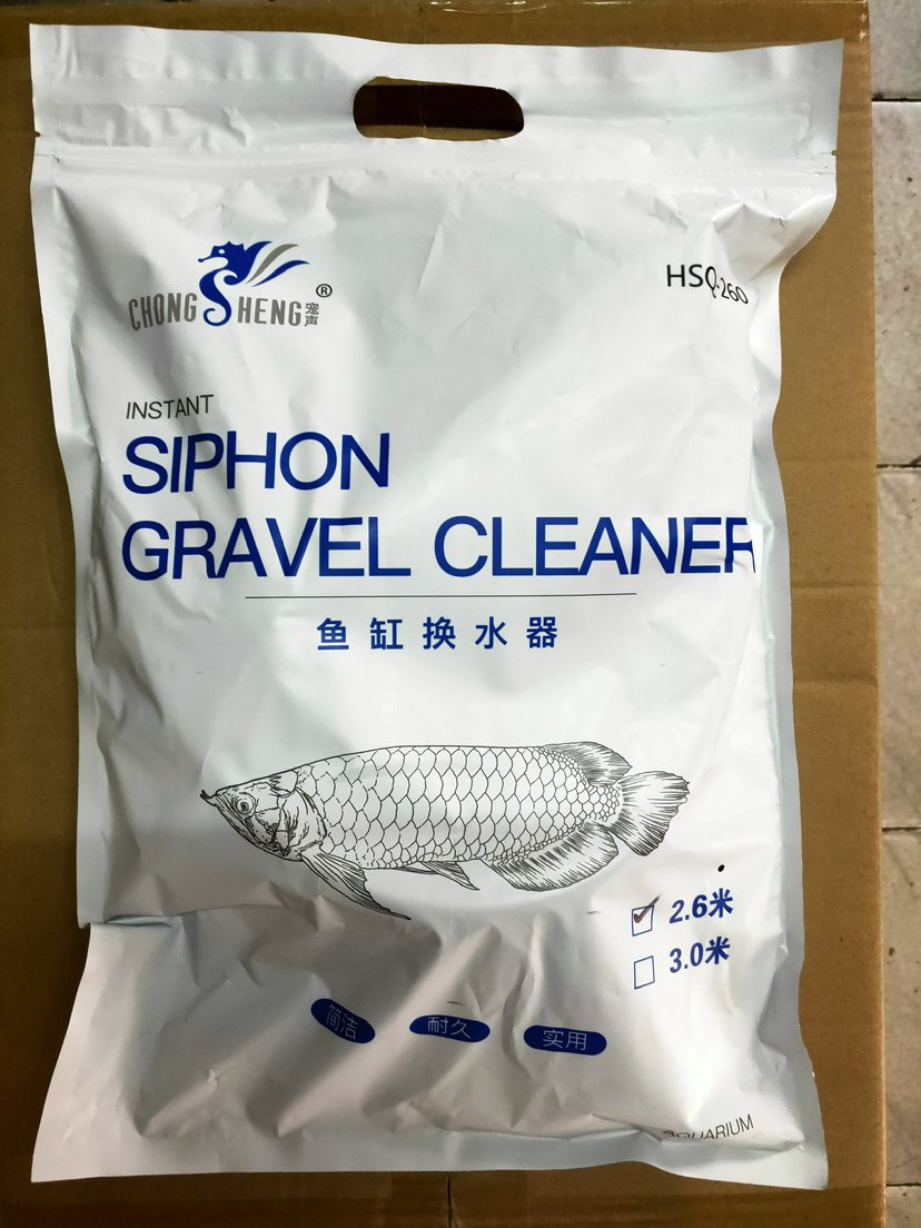 Fish Tank Water Changer Air Pump Handheld Aquarium Gravel Cleaner Vacuum Siphon Pump Gray With Filter Nozz