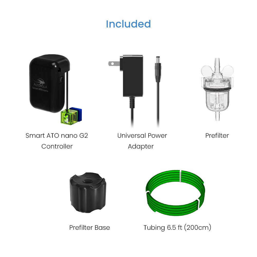 Auto Aqua Smart ATO Nano G2 SATO-260D DC HOB Versatile Dual Magnetic Aquarium Water Pump for Filter Marine Coral Reef Fish Tank