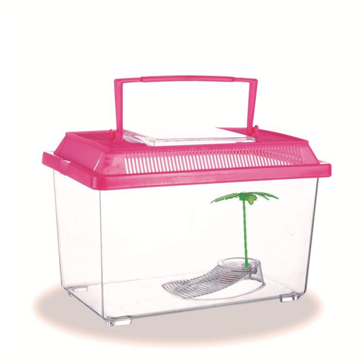 Wholesale Multicolor Different Size Portable Plastic Fish Tank Aquarium With Lid