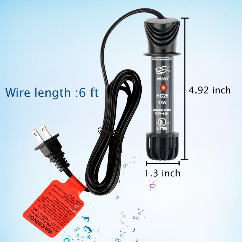 Fish Farm Equipment Glass Fish Raising Heater for Fish Farm Heto Aquarium accessories