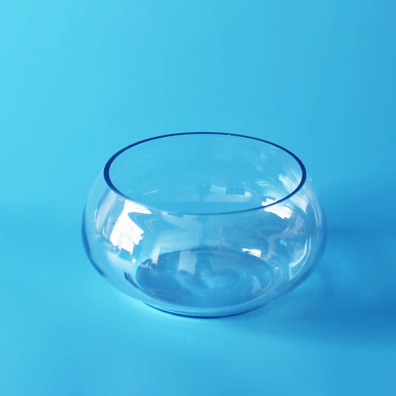 Big Man Blown Transparent Glass Fish Bowl Tank Aquarium