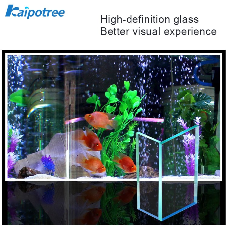 Aquarium Fish Tank White Aquariums & Accessories Acuario Bullet Screen Glass Ultra Clear Glass Fiberglass Fish Tank Two Piece
