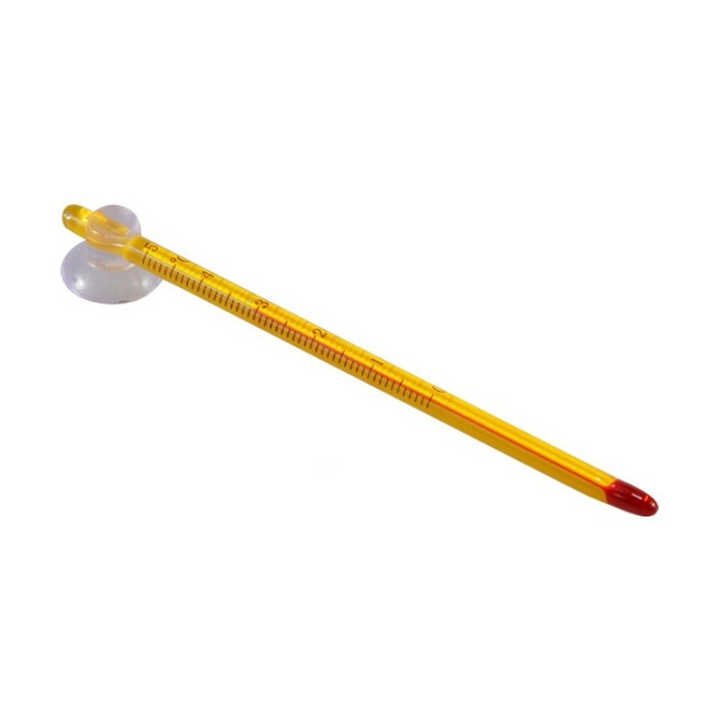 Fish tank glass thermometer turtle tank suction cup water thermometer glass material hook turtle tank