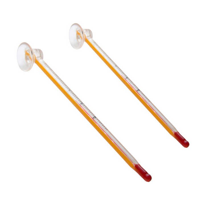 Fish tank glass thermometer turtle tank suction cup water thermometer glass material hook turtle tank