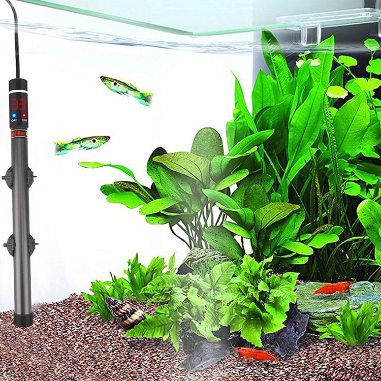 Guangdong seabillion Submersible Aquarium Fish Tank Heater Titanium Alloy Adjustable Temperature 300W Stainless Steel