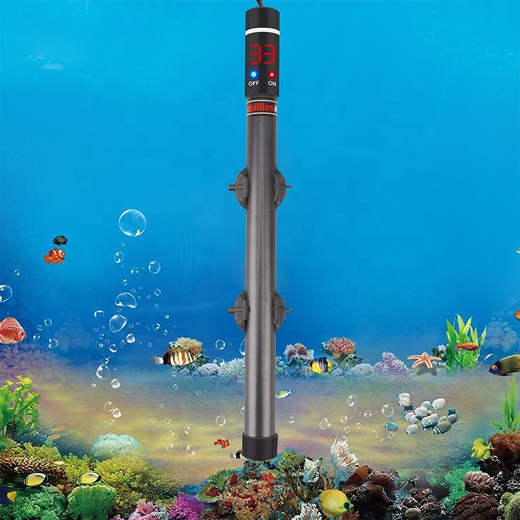 Guangdong seabillion Submersible Aquarium Fish Tank Heater Titanium Alloy Adjustable Temperature 300W Stainless Steel