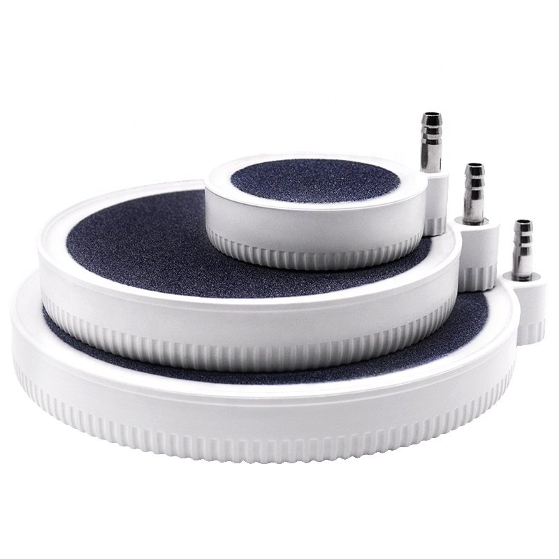 Factory supplies high density sintered micro bubble stones oxygen pump aeration co2 ozone diffuser nano disk aquarium air stone