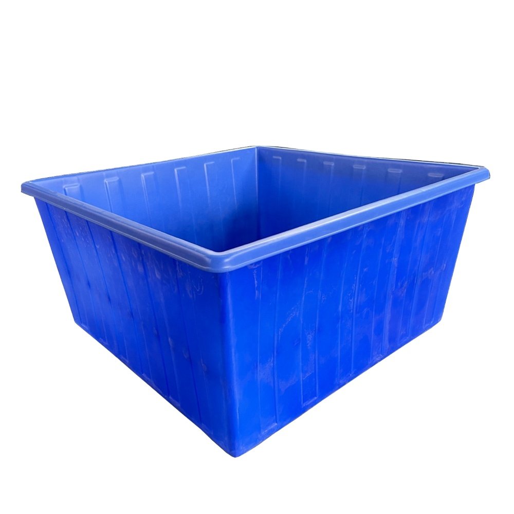 4000 liters plastic uv resistant outdoor aquaculture pond large aquaponic fish farming tank