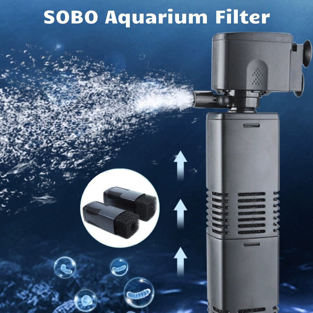 2024 New wn Submersible Internal Aquarium Filter Biochemical Filtration Powerful Fish Tank Filter