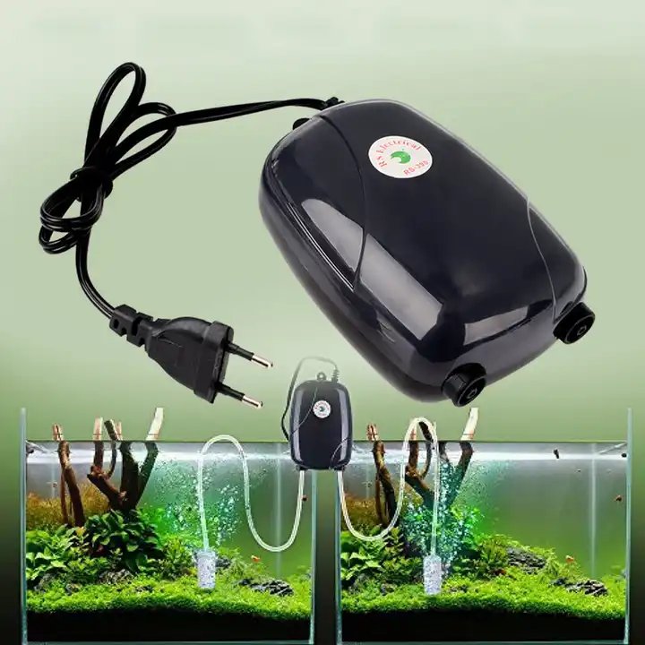 RS 220V Ultra Silent Aquarium Air Pump for Fish Tank Pump Nano Air Compressor RS-290