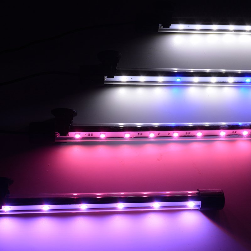 High brightness professional fish tank arowana red diving 12w LED light plant tank aquarium light