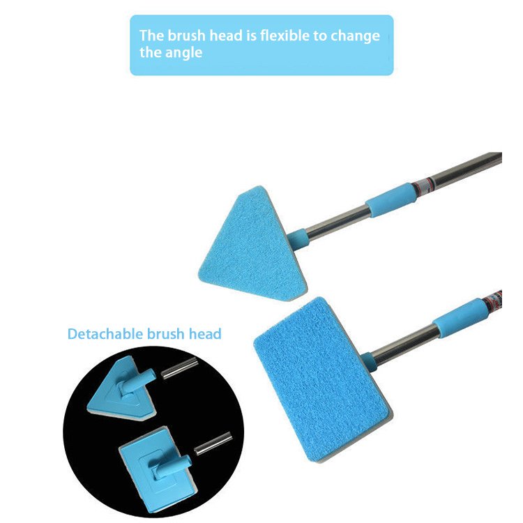 Aquarium Accessories Fish Tank Cleaning Set Retractable Fish Catching Algae Scraping Window Cleaning Cleaning Brush