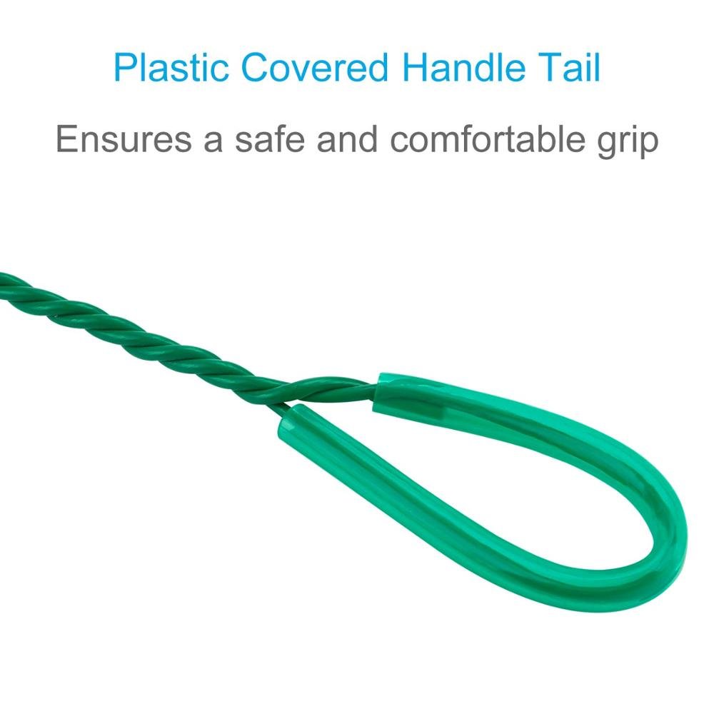 4 Inch Aquarium Net Fine Mesh Small Fish Catch Nets with Plastic Handle - Green