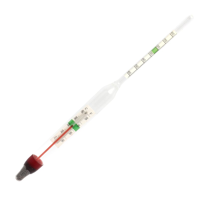 Thermometer Temperature Correction Aquarium Marine Test Sea Saltwater Hydrometer Water Salinity Specific Gravity Test