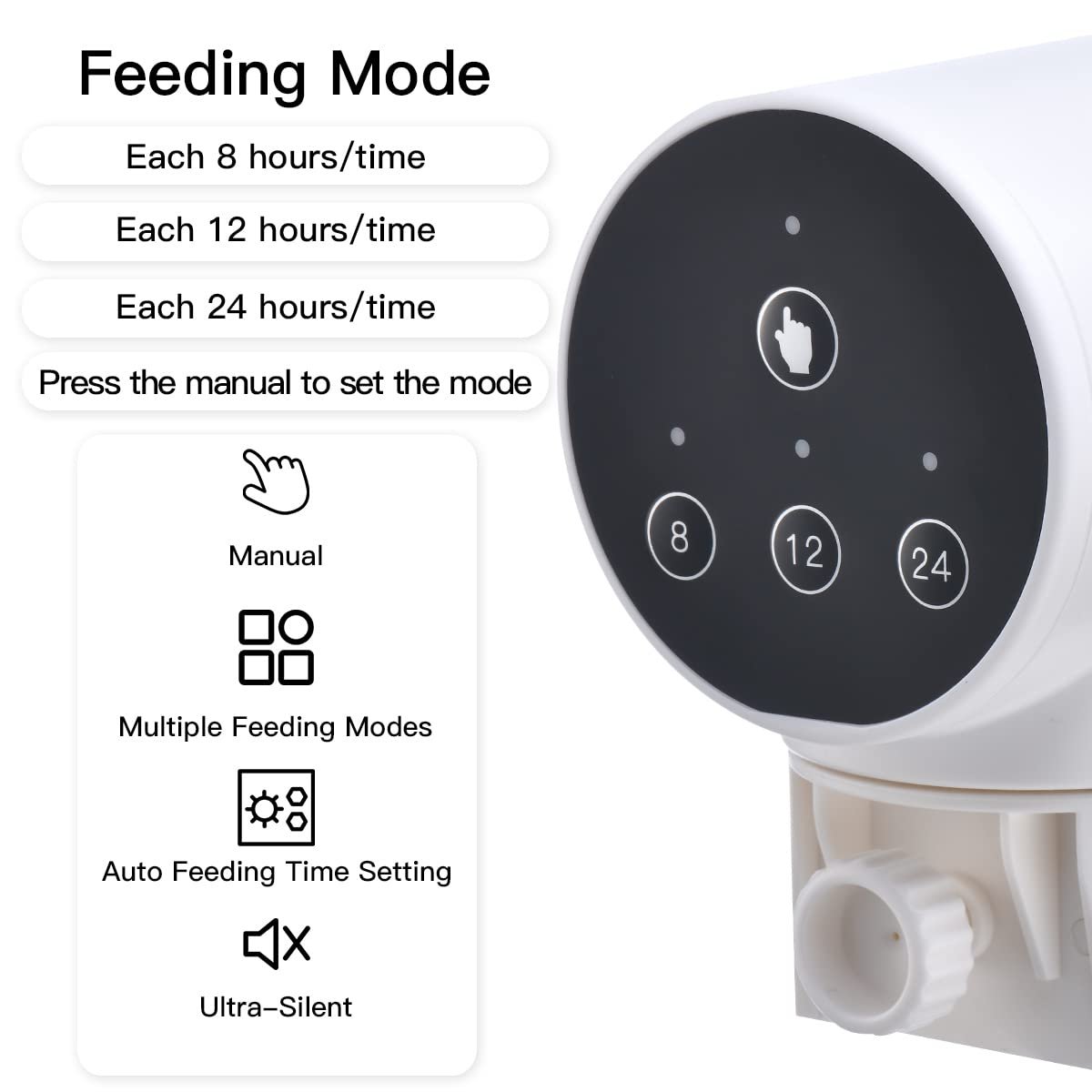 Automatic Fish Feeder Digital Tank Aquarium Fish Tanks Accessories Electrical Plastic Timer Feeder LED Display Feeding Dispenser
