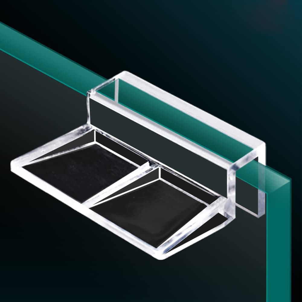 5MM/6MM/8MM/10MM/12MM Clear Fish Tank Glass Cover Clip Support Holder Acrylic Aquarium Cover Clip