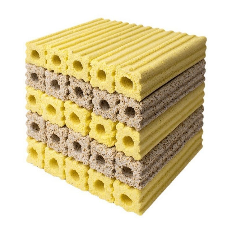 Factory Supply Fish Tank Sustainable Bio Filter Mediaceramic Rings Aquarium Filter Media