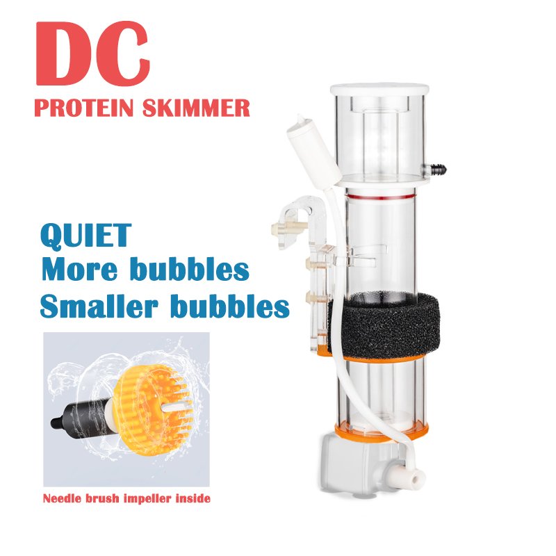 DC24V Red star Aquarium Protein Skimmer DCSQ70/sq90 Saltwater Seawater Marine Coral Reef Tank Skimmer Filter Bubble Skimmer