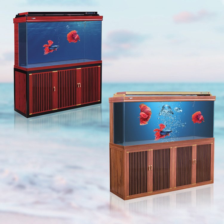 VIPETOP Wholesale Glass Rectangular Aquarium Led Light Cycle Filter Mute Large Fish Tank Aquarium