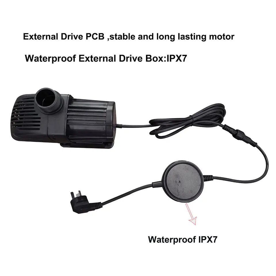 220V Marine Aquarium Pump Fountain Circulation Filtration Pumps for outdoor garden