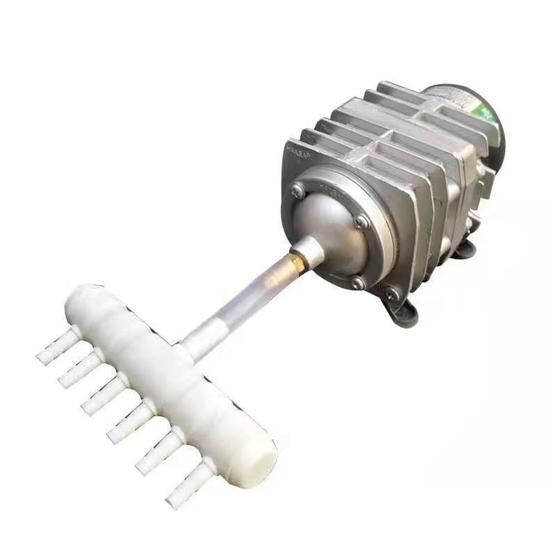 Aquarium Fish Pond Oxygen Aeration Air Pump With Air Line Splitter