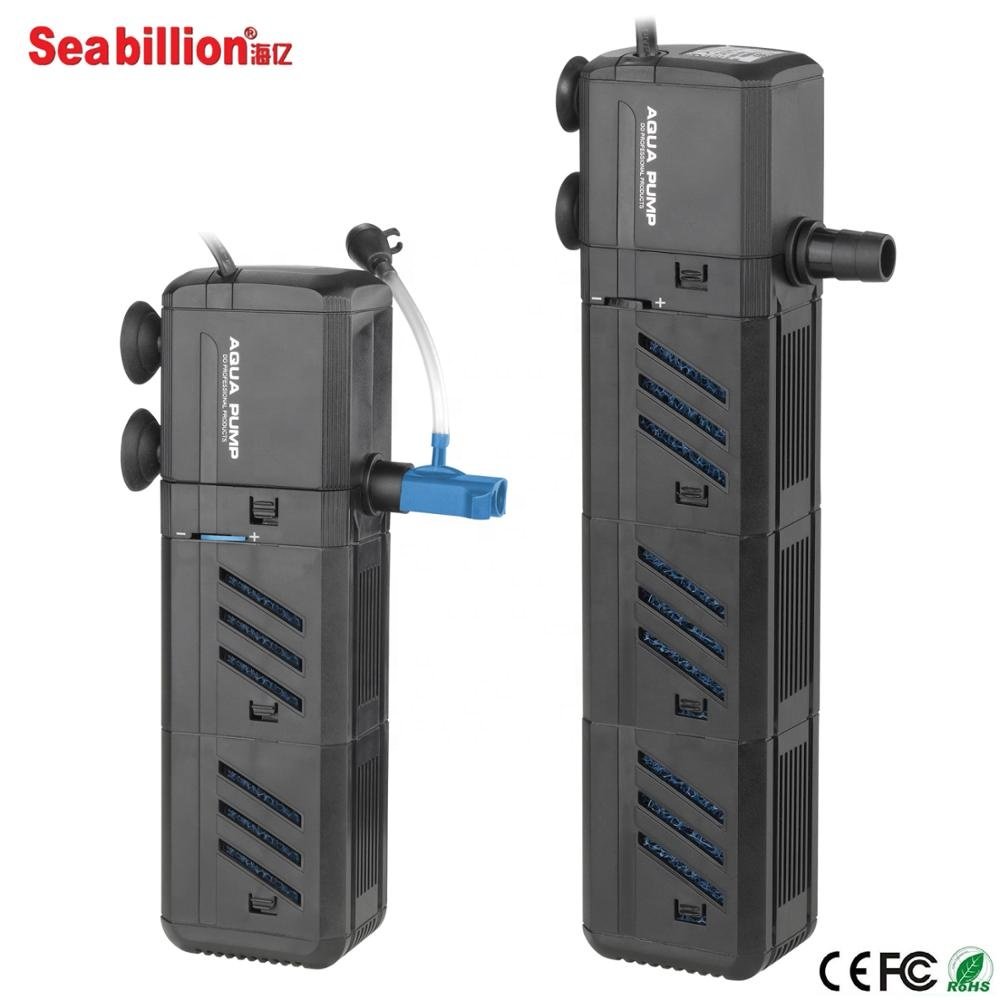 Seabillion Aquarium Products With Oxygen Filter Water Pump Aquarium Top Filter