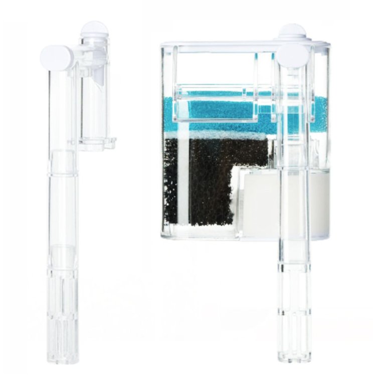 Mini Transparent Waterfall External Hanging Filter Aquarium