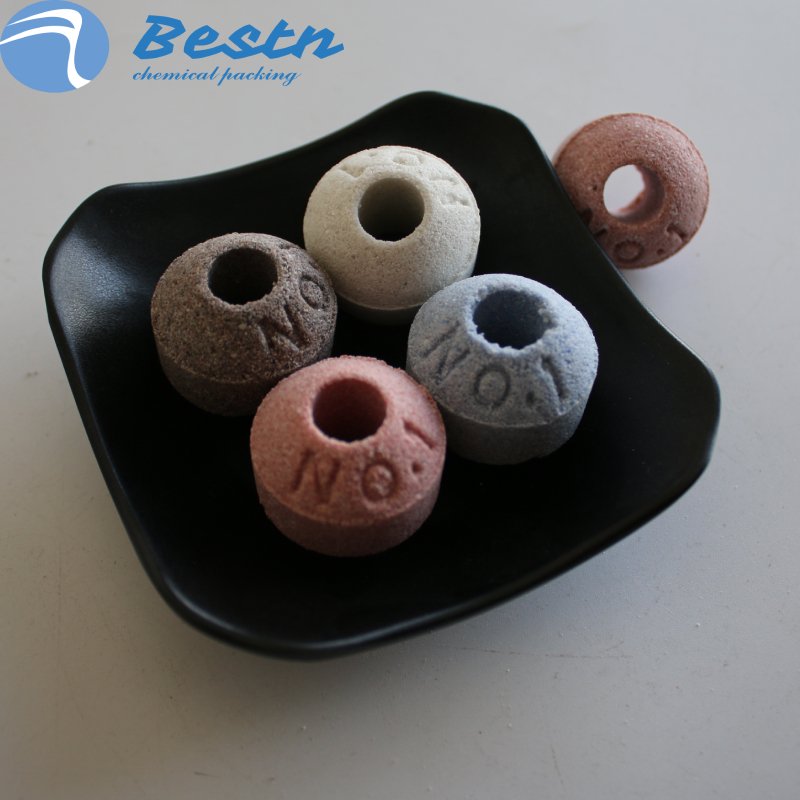 30x30mm Color Aquarium Filter Nano Bio Ceramic Ball Water Purification Culture Bacteria for Fish Pond