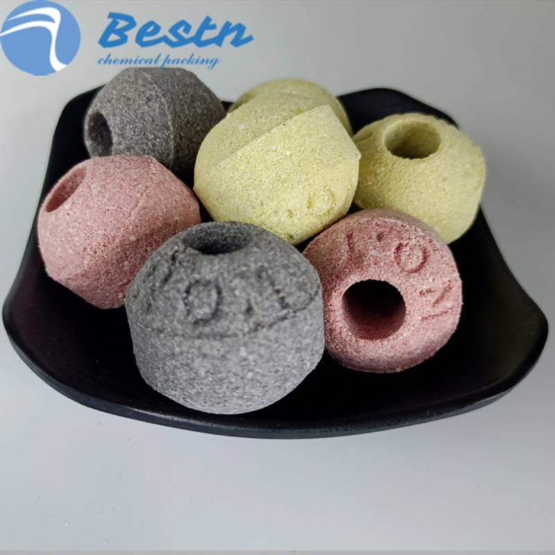 30x30mm Color Aquarium Filter Nano Bio Ceramic Ball Water Purification Culture Bacteria for Fish Pond