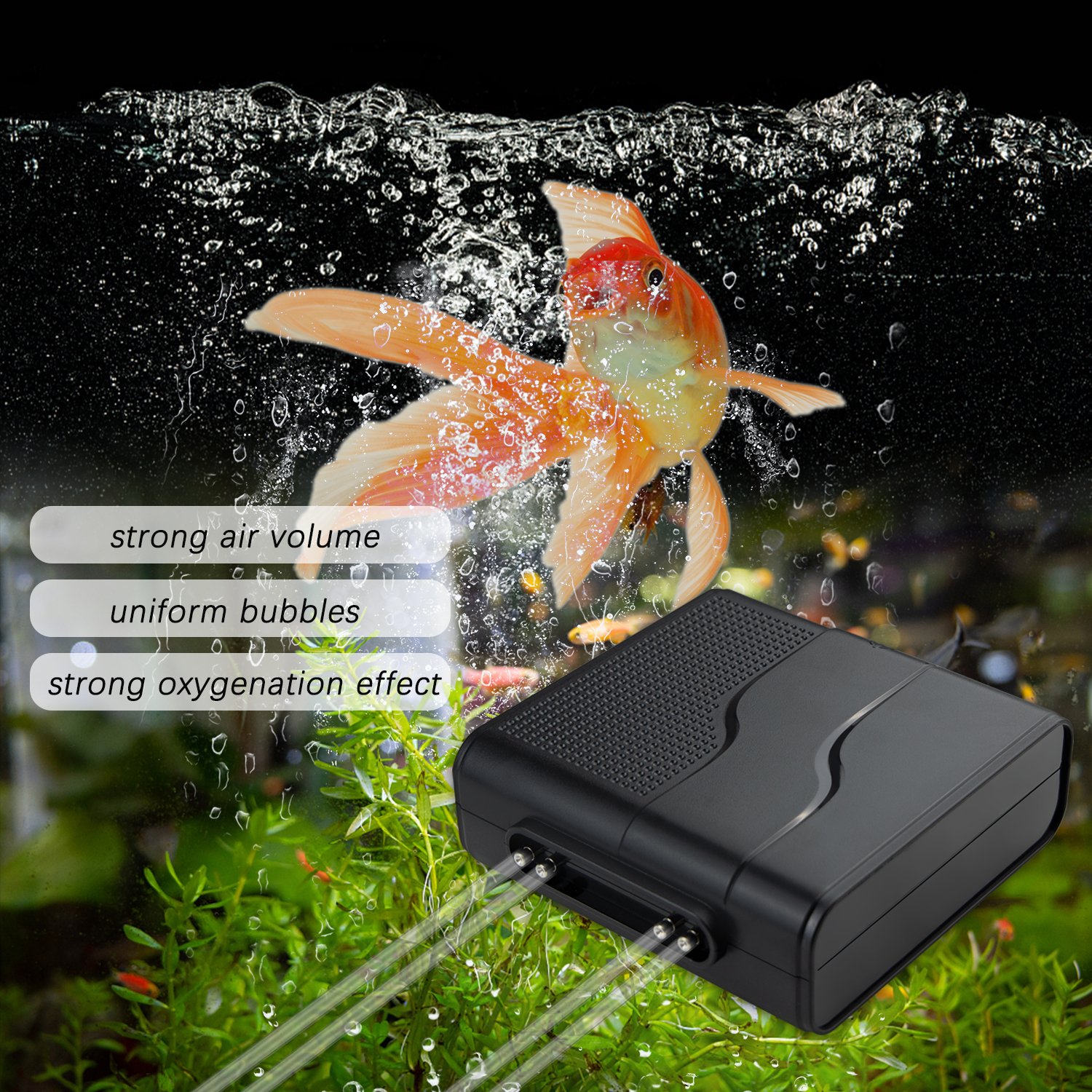 super silent home fish oxygenator jellyfish agriculture fish tank fish air pump