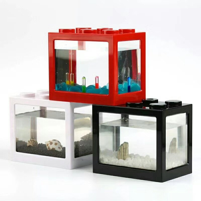 Acrylic Plastic Usb Mini Desktop Aquarium