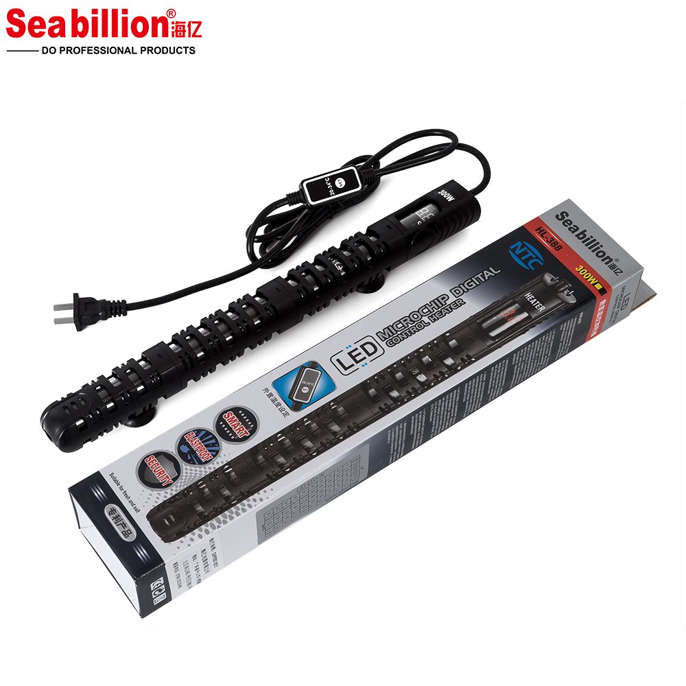 Seabillion Aquarium Digital Led Display Heater Blastproof Tropical Fish Tank Parrotfish Aquarium & Accessories