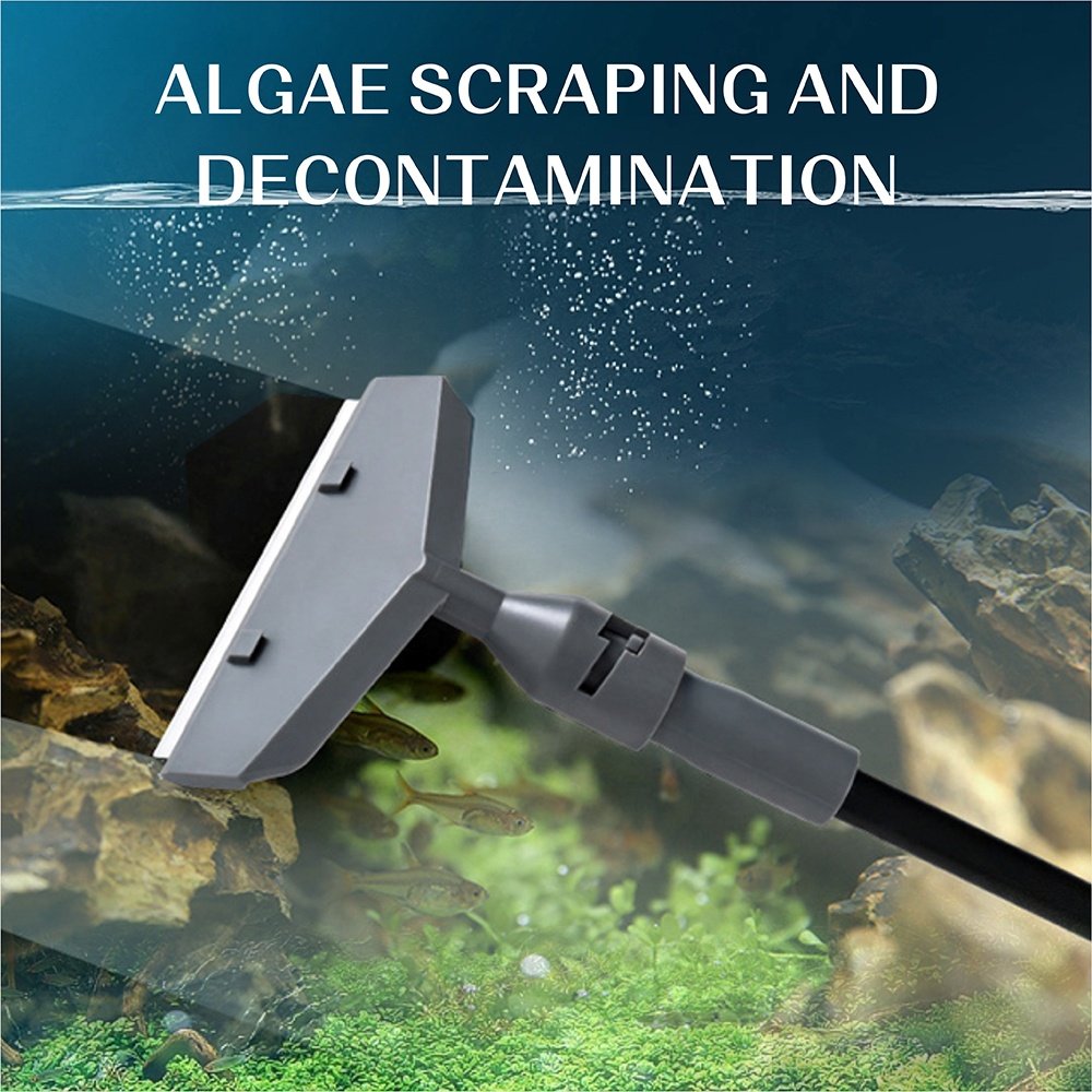 Wholesale Aquarium Tools Algae Scraper Sponge Pad Cleaning Brush Algae Scraper Scrubber 6 In 1 Cleaning Tools Set For Fish Tank