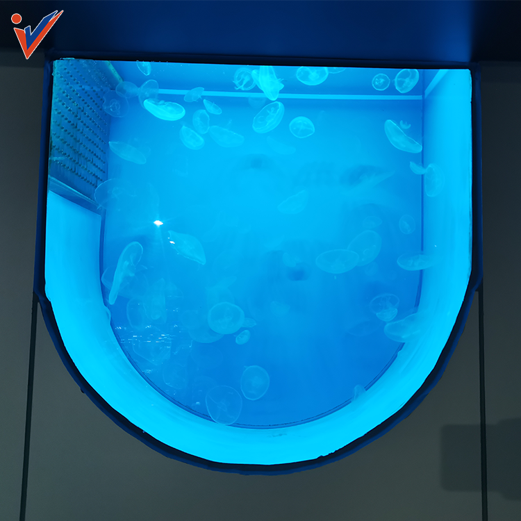 Leyu Factory Direct 20-300Mm One-Time Casting Good Price Large Aquariums, Acrylic Tube Tunnel Panel