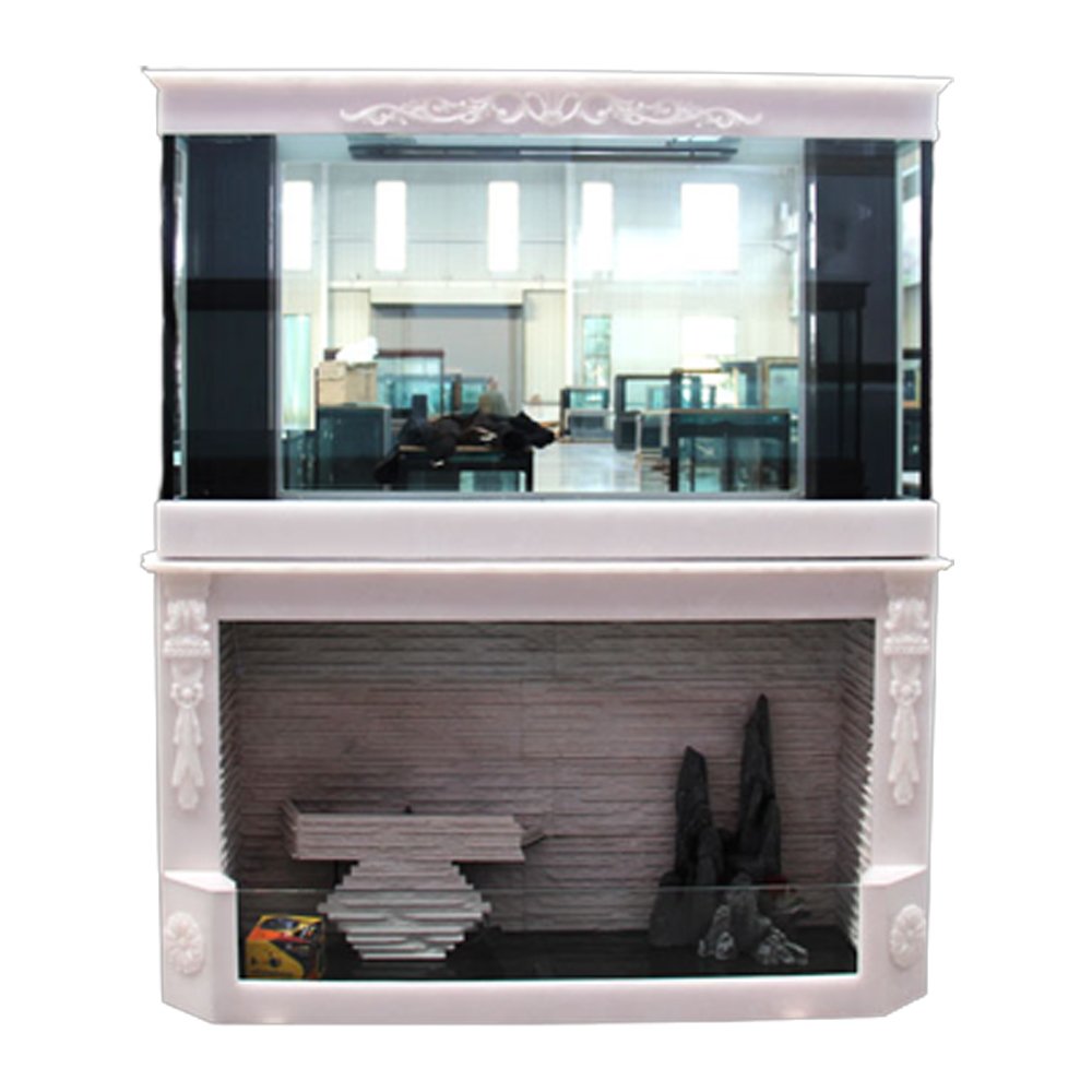 Round Cylindrical Filter Coffee Table Curved Aquarium Tank Plastic Ultra Clear Glass Fish Tank Acrylic Aquariums & Accessories